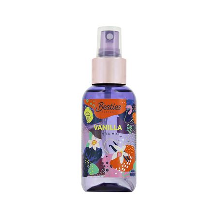 Парфюмированный мист для тела BESTIES SCENTED MIST vanilla жен. 100 мл