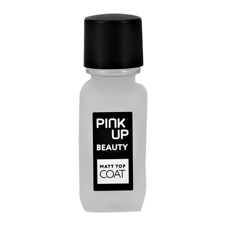 Матирующее верхнее покрытие для ногтей PINK UP BEAUTY Matt top coat 11 мл ежедневник недат а6 152л radiant синий иск кожа интегр переплет покрытие soft touch офсет скругл углы ляссе