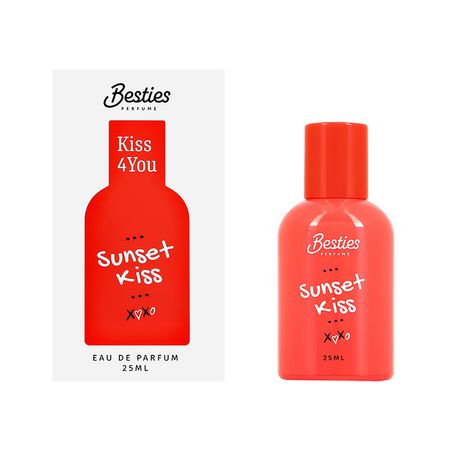 Парфюмерная вода BESTIES KISS4YOU sunset kiss жен. 25 мл валерий иванович мурашов педагогика эры огня