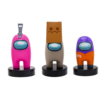 Набор детский AMONG US Набор фигурок-штампиков 3 серия (розовый герой) хелен питерс утёнок счастливчик или настоящий герой 2