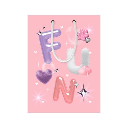 Сумка бумажная FUN MOOD в ассортименте l папка на молнии yoi japan mood с расширением a4 в ассортименте