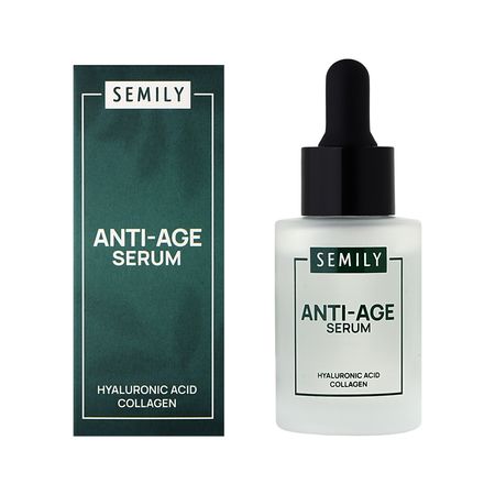 Сыворотка для лица SEMILY ANTI-AGE с гиалуроновой кислотой и коллагеном 30 мл