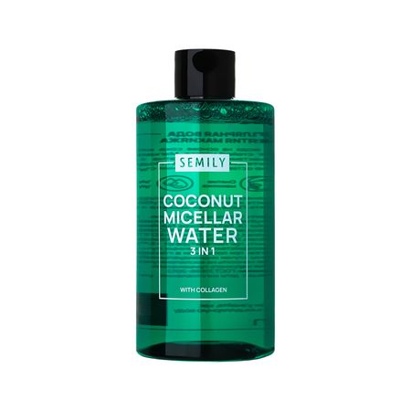 Мицеллярная вода SEMILY 3в1 с коллагеном на основе сока кокосового ореха 430 мл артур шопенгауэр о свободе воли об основе морали