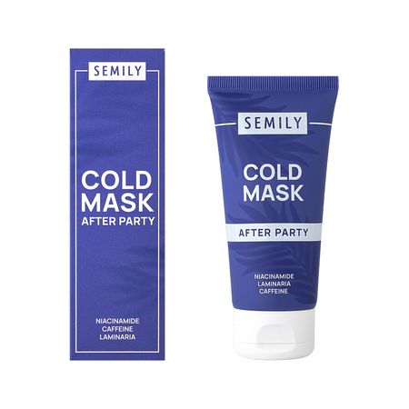 Маска для лица SEMILY тонизирующая с охлаждающим детокс-эффектом 50 мл