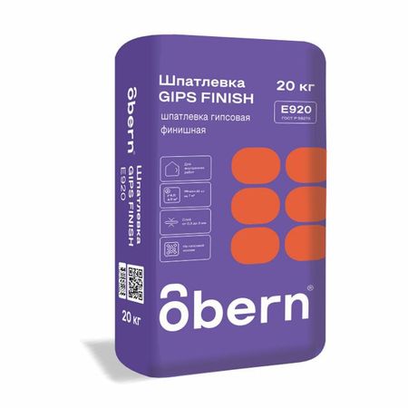 шпатлевка финишная GIPS FINISH OBERN 20кг