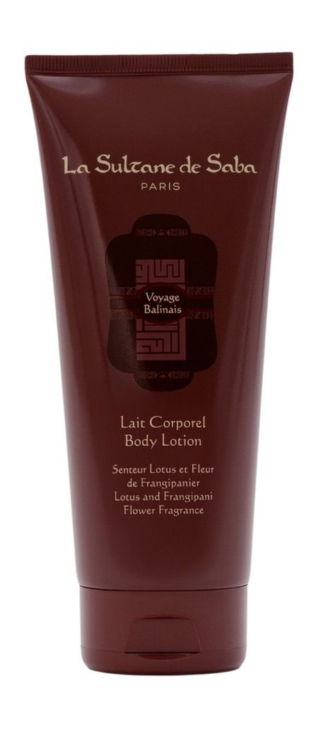 La Sultane de Saba Voyage Balinais Lotus and Frangipani Flower Body Lotion