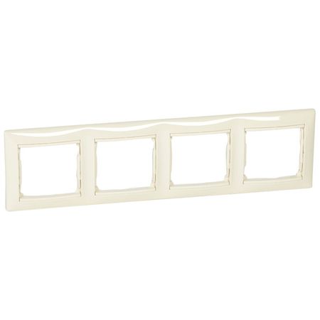 рамка 4 поста LEGRAND Valena слоновая кость