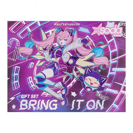 Набор средств для макияжа SODA Chan Подарочный набор Bring It On #softdivalution