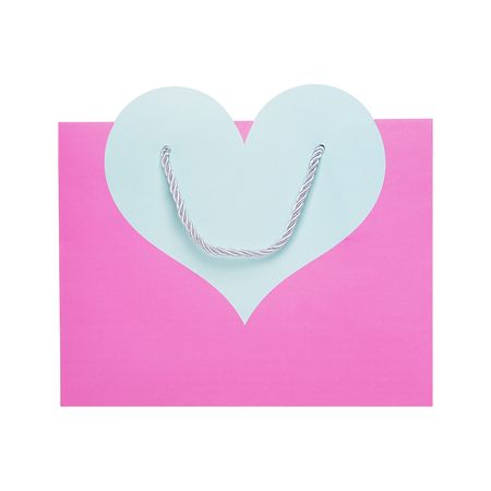 Сумка бумажная FUN HEARTS в ассортименте m бумажная скульптура