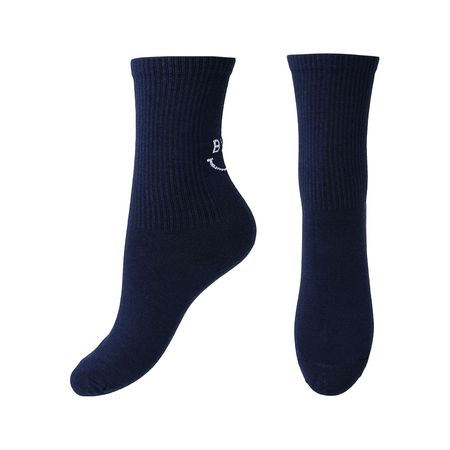 Носки TRENDY LOOK HI-BYE темно-синие one size