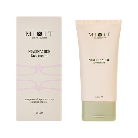 Крем для лица MIXIT NIACINAMIDE матирующий с ниацинамидом 50 мл