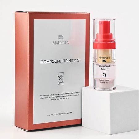 Сыворотка для лица MATRIGEN Compound Trinity Q Двухкомпонентная сыворотка для лица с Убихиноном в порошке