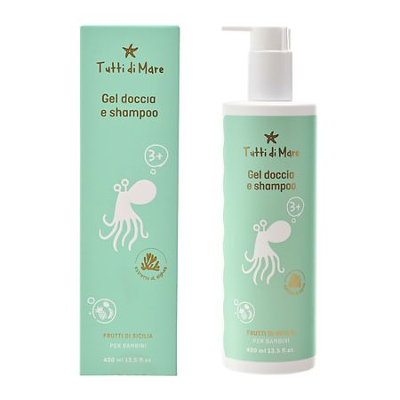 Шампунь для волос TUTTI DI MARE Шампунь и гель для купания 3+