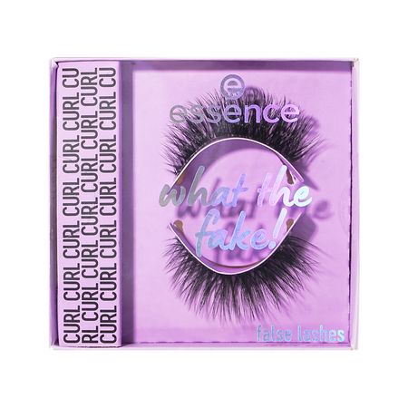 Накладные ресницы ESSENCE WHAT THE FAKE! CURL Интенсивное подкручивание с клеем