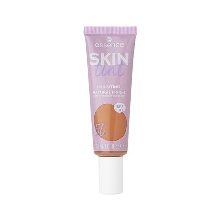 Основа тональная для лица ESSENCE SKIN TINT увлажняющая SPF 30 тон 50
