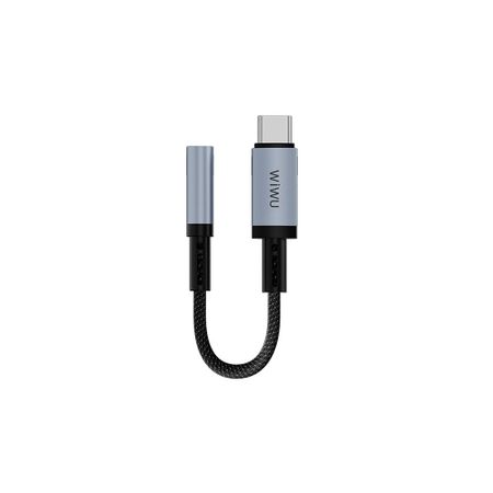 Переходник WIWU Legend Audio USB-C to 3.5mm (Wi-C047T) (Black)