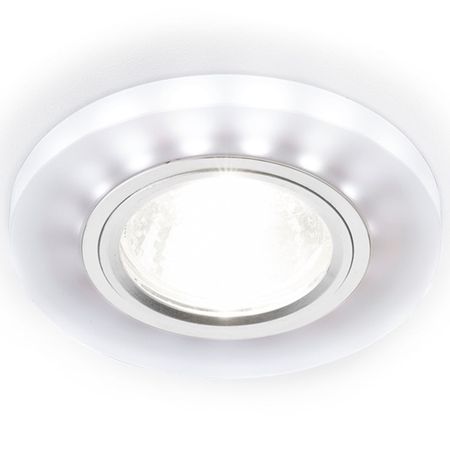 светильник встраиваемый AMBRELLA Compo Spot MR16 GU5.3 + 3Вт LED матовый/хром