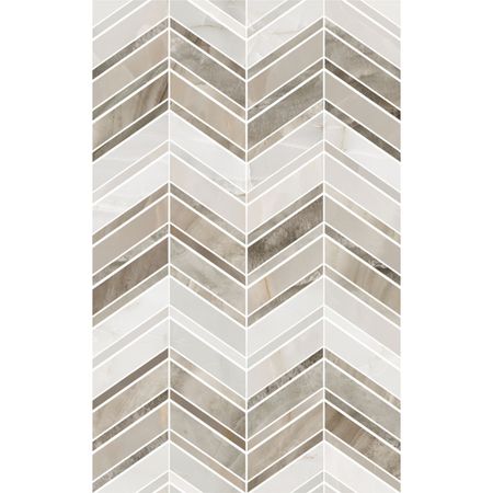 декор настенный Unitile Аника 40х25 см бежевый