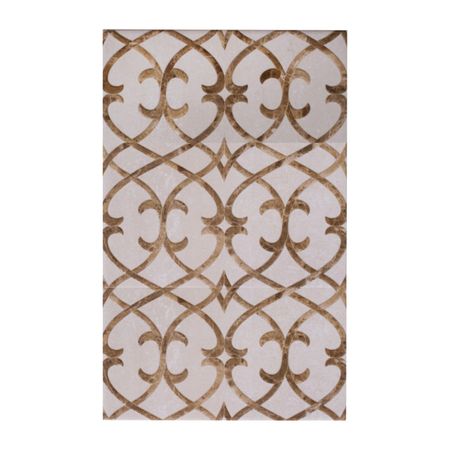 Декор настенный Глория 25х40 беж