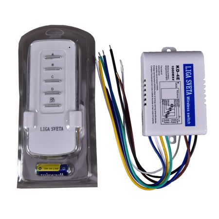 пульт управления LIGA SVETA 4 канала 220В 1000Вт на канал