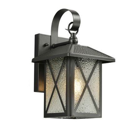 светильник уличный настенный VOLTEGA Gabi E27 1х40Вт с дугой черный