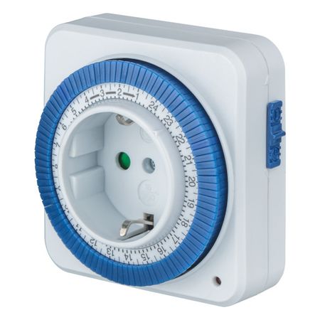 таймер механический NAVIGATOR суточный 3500 Вт 96пр/15 мин белый