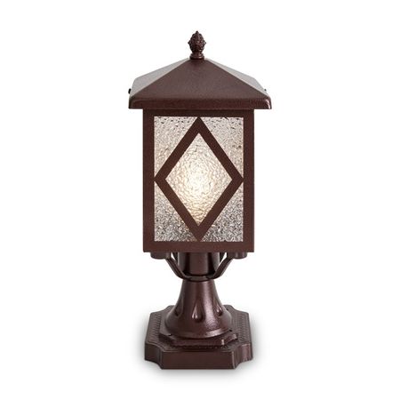 светильник уличный наземный VOLTEGA Heim E27 1х40Вт бронза