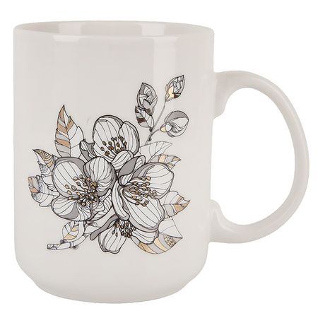 кружка NOUVELLE HOME Альпийский сад 380мл фарфор