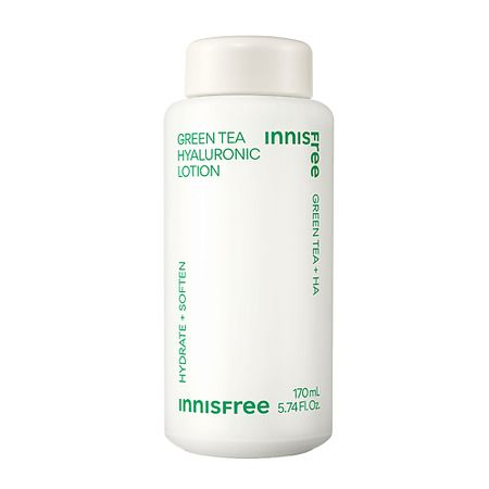 Эмульсия для лица INNISFREE Увлажняющая эмульсия с экстрактом зеленого чая и гиалуроновой кислотой для  сияния кожи Green Tea