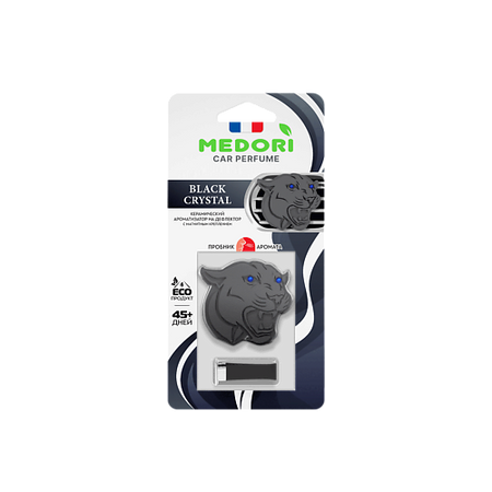 Аромадиффузор MEDORI Ароматизатор для автомобиля и интерьера Panther BLACK CRYSTAL