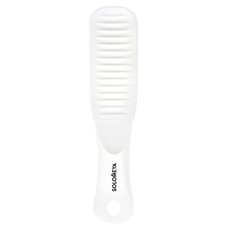 Пилка для педикюра SOLOMEYA Педикюрная пилка с микромассажем Белый опал 80150 Pedicure nailfile with micromassage White Opal