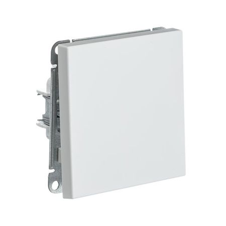 переключатель 1-клавишный  SYSTEME ELECTRIC Art Gallery сх.6 белый