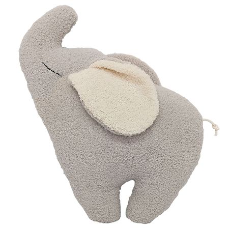 подушка декоративная Слон 41х50см серый,арт.ПД- Слон-серый