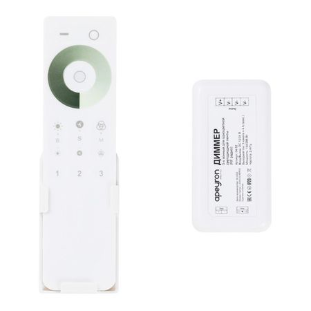 диммер APEYRON 3-х зонный сенсорный пульт 12/24В 144/288Вт 3 канала х 4А IP20