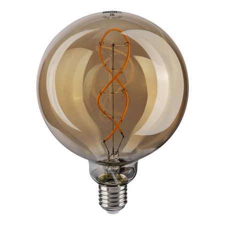 светодиодная лампа ОНЛАЙТ Ретро Золотистая 4Вт Е27 300Лм 2700К G125