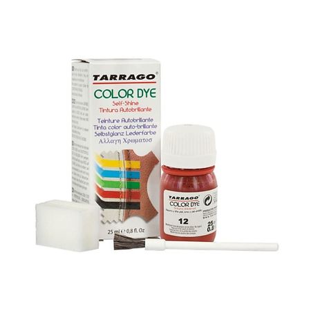 Краска для обуви TARRAGO Красная краска для обуви, одежды, сумок, мебели COLOR DYE