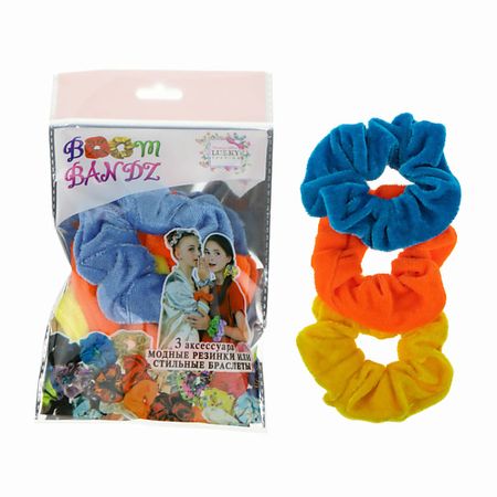 Резинка для волос LUKKY Резинки текстильные, неон