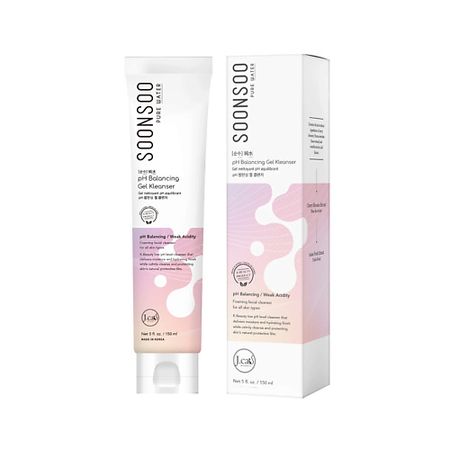 Гель для умывания J. CAT BEAUTY Гель для умывания успокаивающий с экстрактом вишни и центеллой азиатской SoonSoo Calming pH Balancing Gel Kleanser