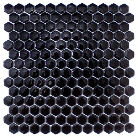 мозаика Zetoglass Mosaic TZL907 30х30х0,5 см черная