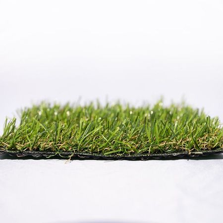 искусственная трава двухцветный ворс 4х25 м 20 мм на отрез