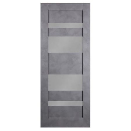 дверь межкомнатная со стеклом Belwooddoors Мирелла 600х2000мм урбан темный