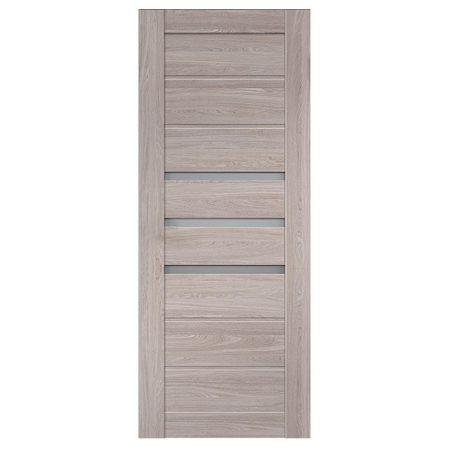 дверь межкомнатная со стеклом Velldoris Unica 700х2000 мм дуб анкор