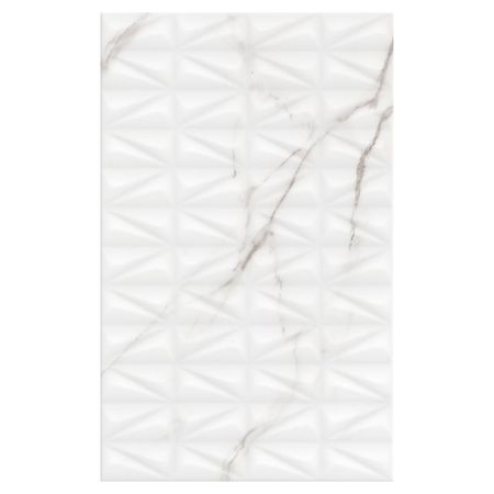 настенная плитка Unitile 25х40 см белая мозаика