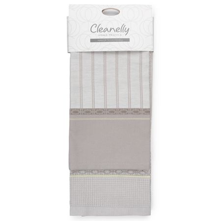 набор полотенец кухонных CLEANELLY Контэньо 50х70см 2шт пестротканых, арт. КНЦ-560-556-6342