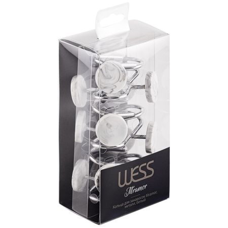 кольца для занавесок WESS 12 шт мрамор зои аарсен холодный как мрамор