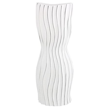 ваза TODELIA Марелла 35,5см керамика белая