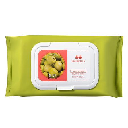 Салфетки для снятия макияжа HOLIKA HOLIKA Салфетки для снятия макияжа Daily Fresh Olive Cleansing Tissue