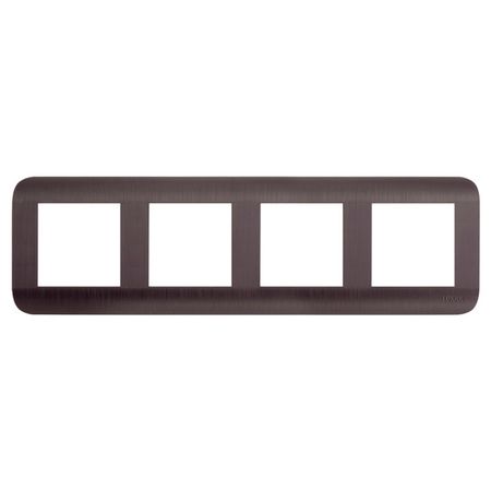 рамка 4 поста LUXAR Deco венге