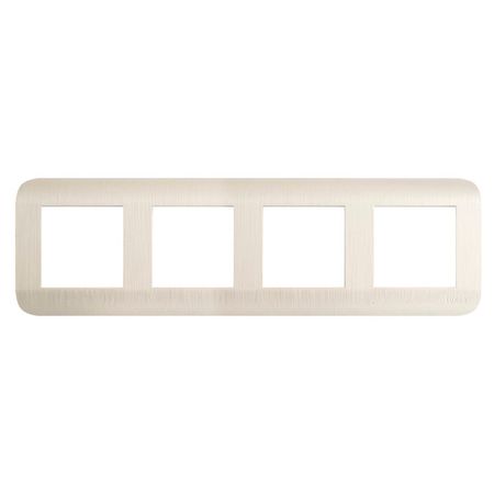 рамка 4 поста LUXAR Deco белый