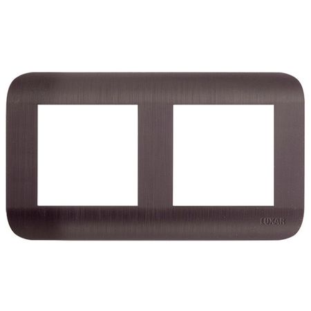 рамка 2 поста LUXAR Deco венге